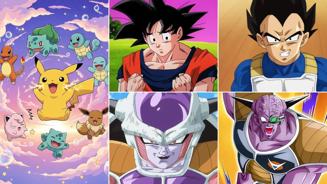 Quiz Dragon Ball Z : choisis 8 Pokémon iconiques, on te dira si tu es un Guerrier Z ou un soldat de Freezer