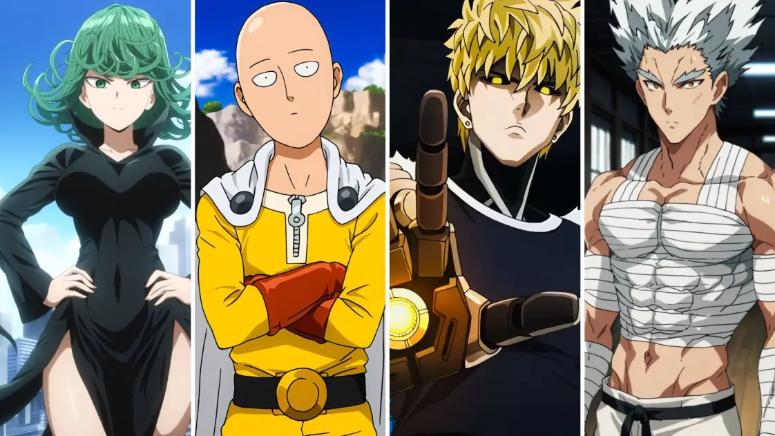 Élimine 7 personnages, on te dira quel héros de One Punch Man tu es