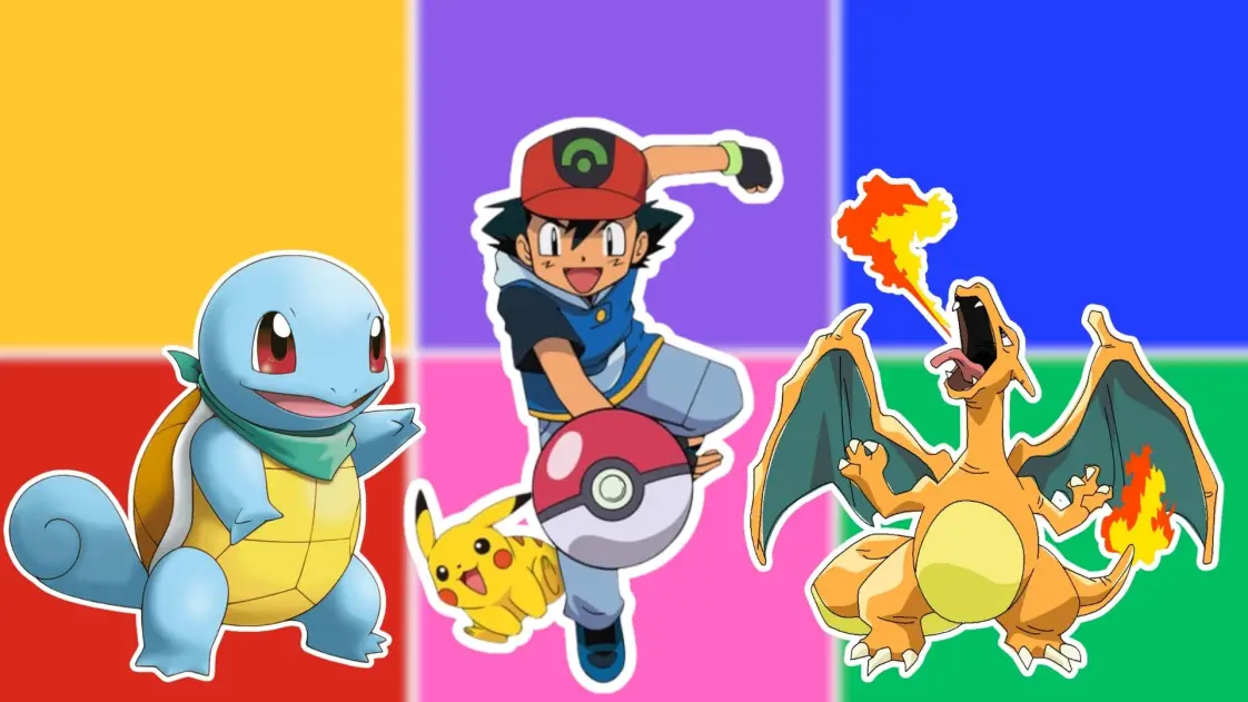 Quiz : choisis une couleur, on te dira quel est ton tout premier Pokémon