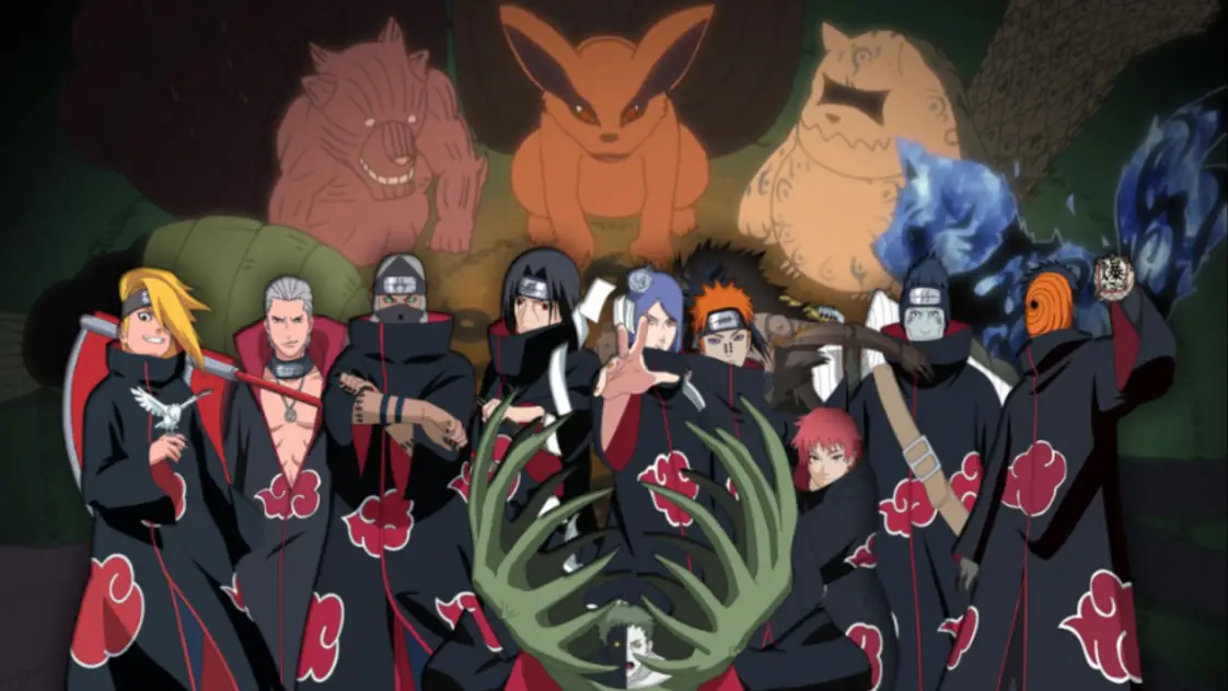 Quiz Naruto : choisis un membre de l’Akatsuki, on te dira quel Bijû tu dois capturer